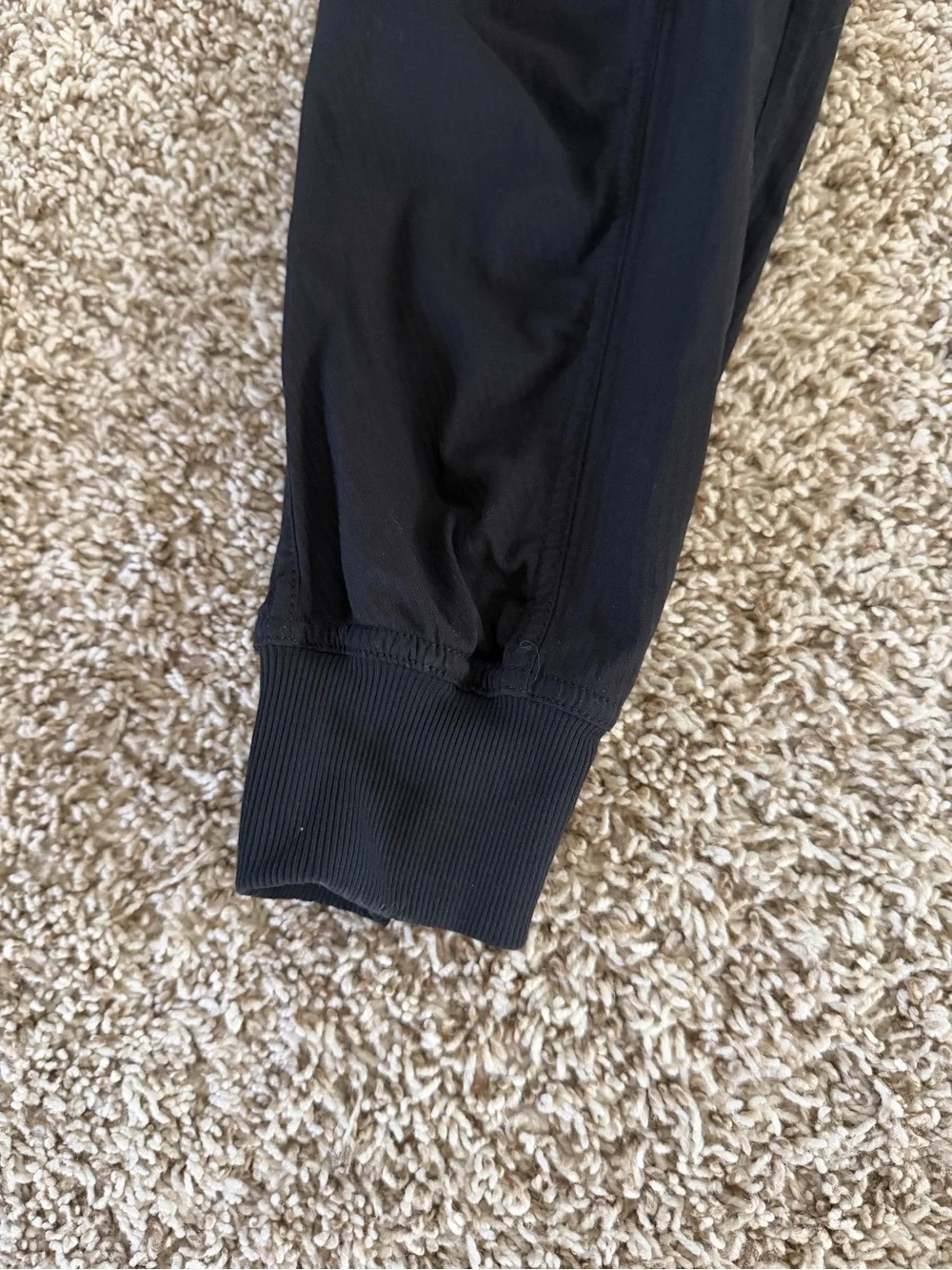 lululemon athletica Black Drawstring Track Joggers / dance pants
